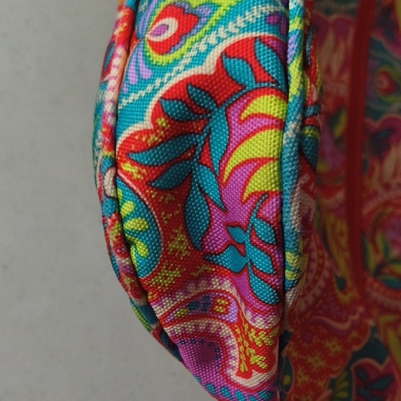 Vera Bradley Vibrant Paisley Crossbody Bag - Picture 8 of 10